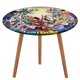 thumbnail image 1 of Saint Seiya-theme Fitted Round Tablecloths Elastic Edged Table Covers Waterproof Table Cloth for Kitchen Holiday Party Tables Decor 150cm, 1 of 6