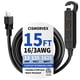 thumbnail image 1 of Extensión Eléctrica De 4 5 M 3 Tomas Impermeable 125 V, 1 of 7