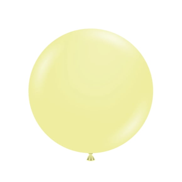 Globos Tuf Tex 28 cm Color Limonada 100 por bolsa