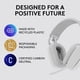 thumbnail image 5 of Auriculares supraaurales inalámbricos Logitech Zone Vibe 100 blancos, 5 of 9