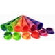 thumbnail image 3 of Juego de 6 moldes de silicona para paletas heladas, 100 % silicona de grado alimenticio, sin BPA., 3 of 5