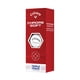 thumbnail image 2 of Pelotas de golf Callaway Chrome Soft 2022 Triple Track blancas, 2 of 5