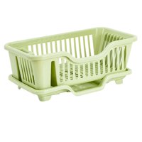 Magideal - Escurridor De Platos, Organizador De Cubiertos, Soporte Para Cubiertos, Colador Multifunción, Fregadero, Escurridor De Platos Para Cocina, Restaurante Verde