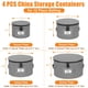 thumbnail image 4 of Contenedores de almacenamiento Kukikan Hard Shell de China, 4 piezas para 12 lugares, 4 of 8