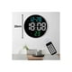 thumbnail image 2 of Reloj De Pared Digital Led Grande De 23cm Redondo Con Control Remoto USB, 2 of 6
