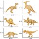 thumbnail image 4 of Figura de dinosaurio de plástico BOLZRA Metallic Gold, 12 unidades, 4 of 5