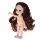 thumbnail image 1 of 16cm BJD Doll Body DIY Parts Piel Blanca 13 Articulaciones Flexible Doll Toy Style 7, 1 of 5