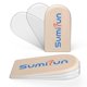 thumbnail image 1 of Heel Lift Inserts Sumifun, gel de 3 capas para mujer, talla S, 1 par, 1 of 7