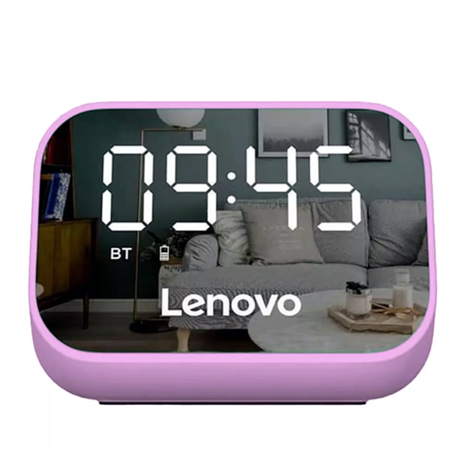 Reloj Despertador Con Parlante Bluetooth Lenovo Ts13 Rosa - Ps