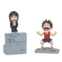 Banpresto - Figura Coleccionable One Piece Wcf Log Stories Luffyrobin