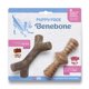 thumbnail image 1 of Juguetes masticables para perros Benebone Puppy, paquete de 2 unidades, Maplestick/Zaggler, 1 of 6