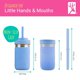 thumbnail image 5 of Vasos para Beber Elk and Friends Acero Inoxidable 300 mL Paquete de 4 para Niños, 5 of 8