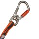 thumbnail image 4 of Mosquetón Ergodyne Squids 3109 f(x) 11,3 kg Naranja/Gris, 4 of 4
