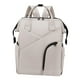 thumbnail image 5 of Bolsa De Pañales De Viaje Tote Mochila De Hombro Piel De Costura Reforzada De Gran Capacidad, 5 of 5