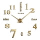 thumbnail image 1 of Reloj de Pared con Pegatinas de Espejo Acrílico Dorado15, 1 of 3