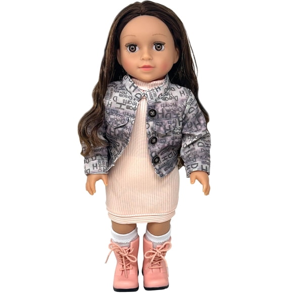 Muñeca The New York Doll Collection de 18 pulgadas con cabello suave