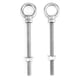 thumbnail image 2 of Eyebolts QWORK roscados de acero inoxidable de 1/2 x 6 pulgadas de largo (paquete de 10), 2 of 8
