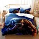 thumbnail image 1 of Deadpool Spiderman Quilt Duvet Cover Set Bedroom Decor Pillowcase3-Piece Bedding Set, 1 of 5