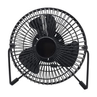 Magideal - Ventilador De Escritorio Con Ventilador De Reloj Led Usb Con Función De Visualización De Tiempo Ventilador De Escritorio Mini Ventilador Portátil Para Calendario De 6 Pulgadas