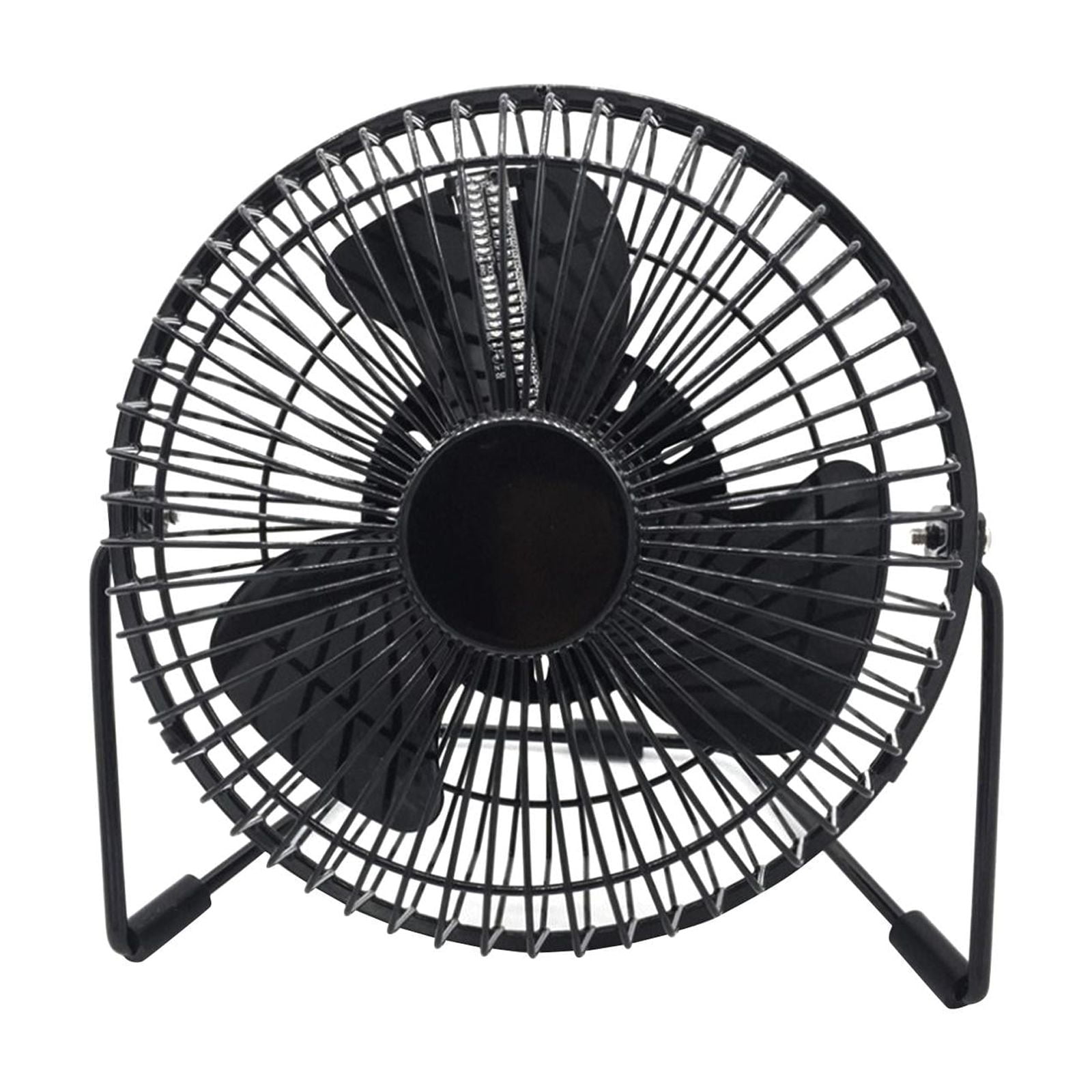 Magideal - Ventilador De Escritorio Con Ventilador De Reloj Led Usb Con Función De Visualización De Tiempo Ventilador De Escritorio Mini Ventilador Portátil Para Calendario De 6 Pulgadas