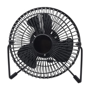 Magideal - Ventilador De Escritorio Con Ventilador De Reloj Led Usb Con Función De Visualización De Tiempo Ventilador De Escritorio Mini Ventilador Portátil Para Calendario De 6 Pulgadas