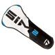 thumbnail image 1 of Cubierta para Palo de Golf TaylorMade Sim2 Negro/Blanco/Azul, 1 of 1