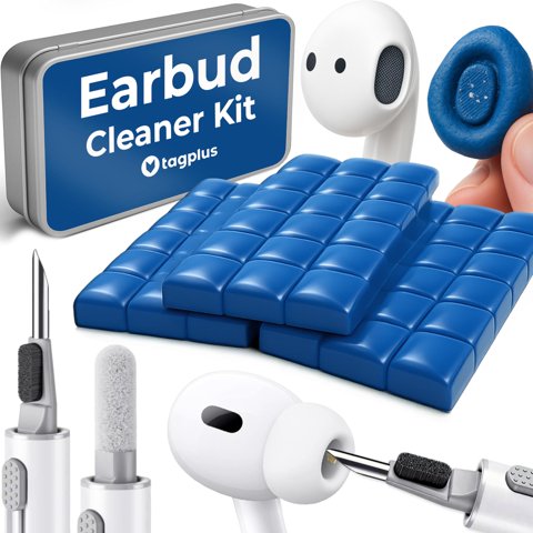 Kit Limpiador De Audífonos Tagplus Con Arcilla Y Herramienta