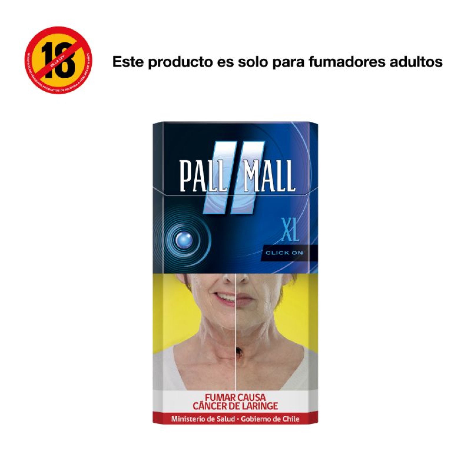Pall Mall Cigarillos Click On XL, 1 Cajetilla