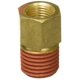 thumbnail image 1 of Reductor VIAIR 92812 1/4 NPT (M) a 1/8 NPT (F) Rojo, 1 of 1