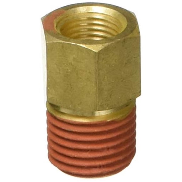 Reductor VIAIR 92812 1/4 NPT (M) a 1/8 NPT (F) Rojo