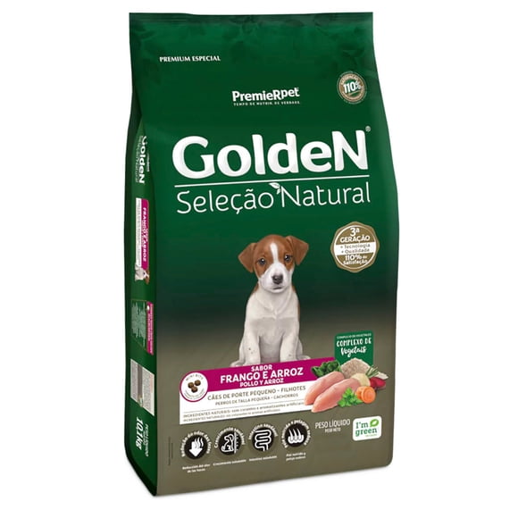 Golden Selec Natural Perro Cachorro Mini 3Kg