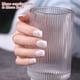 thumbnail image 3 of Press on Nails Jsiallye, punta francesa blanca lechosa, 240 unidades, 3 of 8