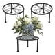 thumbnail image 2 of 2 Soporte Macetero Planta Retirable Interior Y Exterio 22cm, 2 of 9