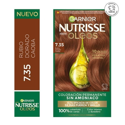 Tintura Cabello Oleos 7.35 Rubio Dorado 1 Un Nutrisse