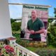 thumbnail image 5 of Dwayne Johnson-bandera de jardín temática. Regalo perfecto para fans, amigos y familiares, ideal para actividades al aire libre y decoración de fiestas.28CM*45CM, 5 of 5