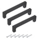 thumbnail image 1 of Tiradores de Cajón, 3Pcs 6" - Manijas de Gabinete de Aleación de Aluminio, Barra Cuadrada Manija Sólida, Manija de Puerta de Hardware de Cocina para Armario de Zapatos Cajón (Negro), 1 of 7