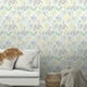 thumbnail image 2 of 1 Roll, Watercolor Leaves Vinyl Peel And Stick, 17.7in*78.7in, Self Adhesive Waterproof Wallpaper Wall Mural, Home Decor, 2 of 4