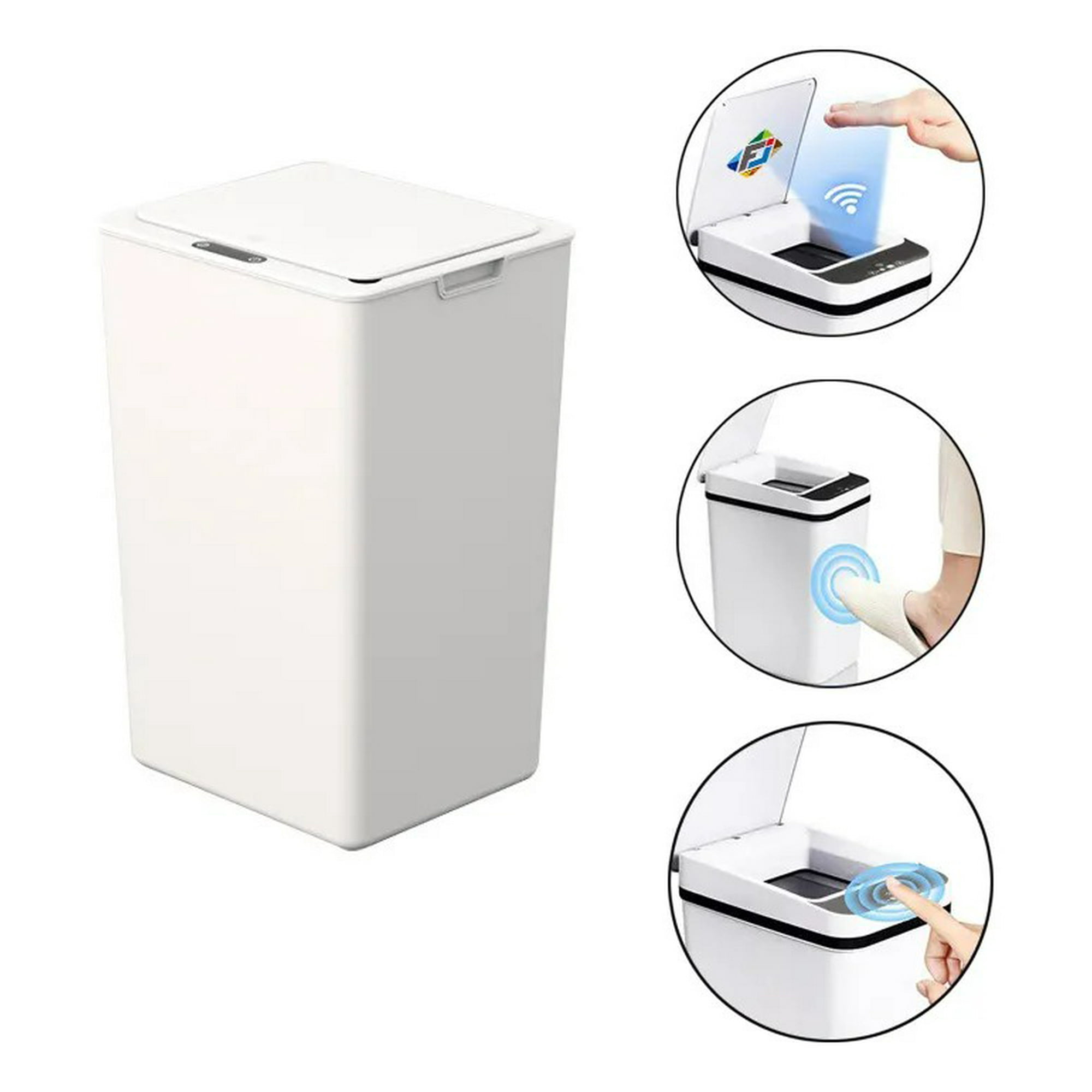 Genérica - Papelera De Sensor Automático 25l, Ideal Para Hogar