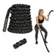 thumbnail image 1 of Cuerda Crossfit Batle Rope Largo 9 M Diámetro 3.8 Cm Negro, 1 of 3