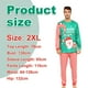 thumbnail image 4 of Pijamas navideños de moda familiar, camisetas y pantalones de manga larga para papá, mamá y niños, conjunto de pijamas a juego con estampado de alce y nieve., 4 of 5