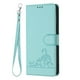 thumbnail image 2 of Funda tipo cartera FOXDOCK para Motorola MOTO G75 con soporte, ranuras, RFID, diseño de gato, 2 of 5