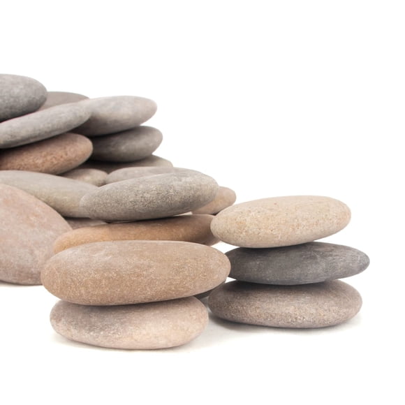 Piedras de Manualidad BLXQI 3‑5 cm Gris 232‑240 uds 8,3 kg