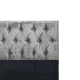 thumbnail image 3 of Respaldo Super King Piso Capitone Premiun 200x140 Cm Gris Claro Lino, 3 of 3