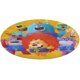 thumbnail image 1 of Ciudad del Gran Árbol Alfombra Redonda de Felpa Coral, Antideslizante, No Desprende Pelusas, Lavable y Duradera para Salón, Dormitorio y Habitación de Niños 60cm, 1 of 6