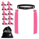 thumbnail image 1 of Set de 10 Cinturones para Fútbol Bandera Entrenado – Rosa, 1 of 8