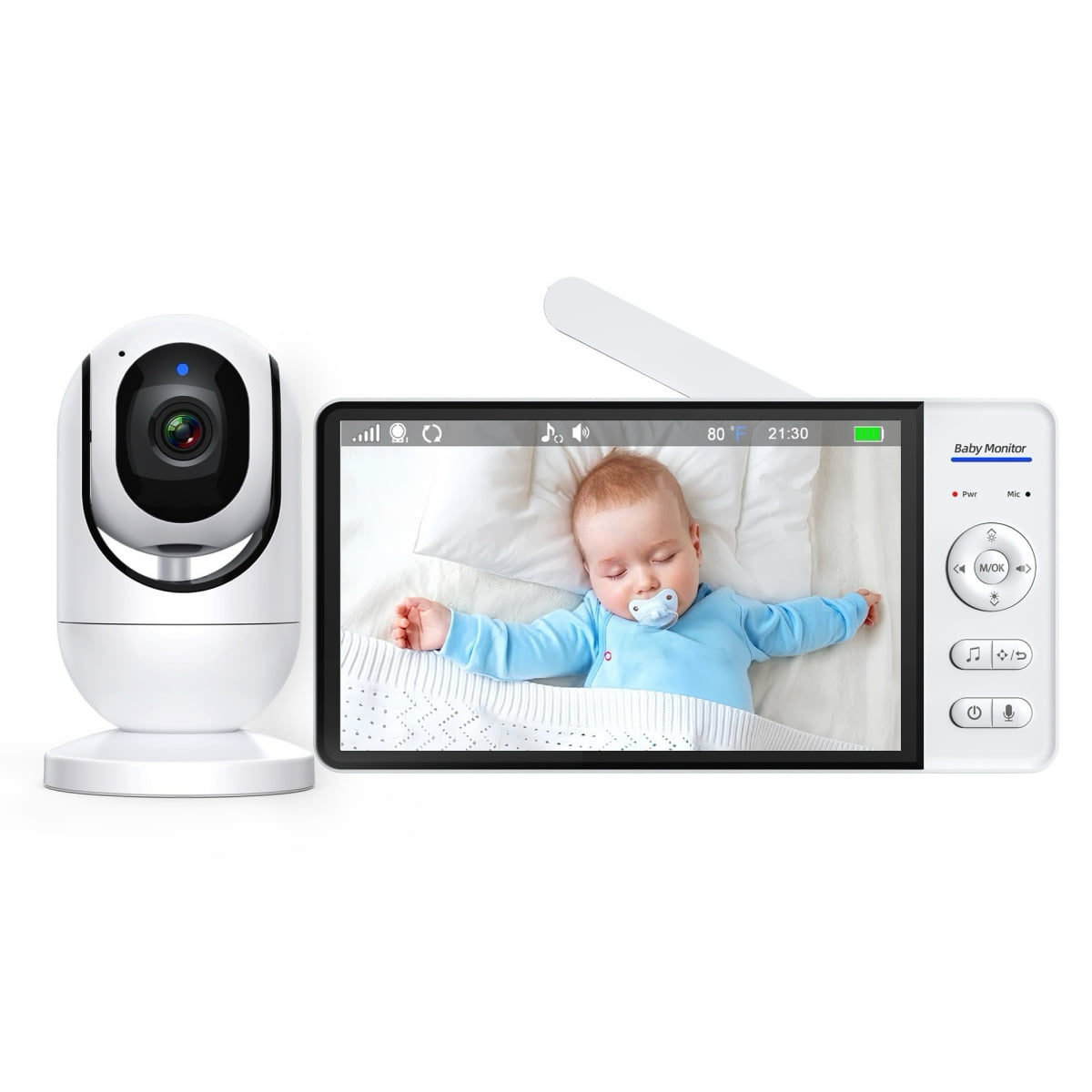 Cámara Monitor Inteligente Premium 7″1080p Abm780 Lubabycas