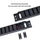 thumbnail image 2 of Transportador de cables Drag Chain CAMXTOOL de 15 x 30 mm, 1 m, para impresoras 3D, 2 of 6