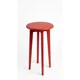 thumbnail image 2 of Mesa Lateral Auxiliar Velador Madera Natural 60x30cm Rojo modelo Olivia, 2 of 6