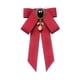 thumbnail image 4 of Broche De Lazo De Cinta Preatado Con Lazo, Broche De Corbata Para Camisa, Boda, Bricolaje, Rojo, 4 of 5