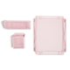thumbnail image 2 of Set organizador de 3 piezas U Brands – Estante en tono rosa, 2 of 7